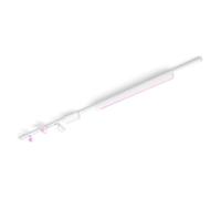 Philips Hue White & Color Ambiance Kit Perifo base de techo recto (3 focos, 1 barra de luz) - Blanco