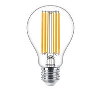 PHILIPS Philips CorePro Bombilla LED E27 Pera Transparente 13W 2000lm - 827 Blanco Extra Cálido | Reemplaza 120W