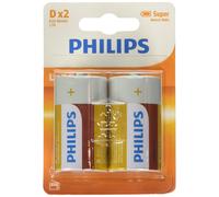 Philips - Philips Longlife Batterij Zinc D/R20 2st. (Importación USA) NUEVO