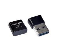 PHILIPS Unidad Flash USB 3.0 de 128 GB Pico Edition, Almacenamiento de Memoria Ultra pequeño para PC, portátil, computadora, Smart TV, Audio de Coche y más, Lee hasta 180 MB/s