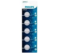 Philips Pila Botón Litio CR2032P5/01B Lithium 3V 5 Unidades