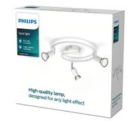 Philips - Placa Limbali/espiral blanco 3x50W 230V