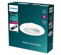 Philips Plafón con ventilador Amigo 60+25 W