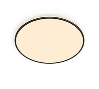 PHILIPS - Plafón Lámpara LED de techo Ozziet Negro 36W 2700K Luz Blanca cálida regulable con 3 ajustes de ambiente