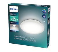 Philips Plafón LED de Techo Philips Moire, 10W, 1100 Lúmens, Luz Cálida 2700k, 24 cm Diámetro