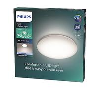 Philips Plafón LED de Techo Moire, 17W, 1700 Lúmens, Luz Fria 4000k, 32 cm Diámetro