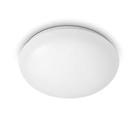 Philips - Plafón Philips Shan, lámpara LED de techo funcional, color blanco, luz blanca cálida, 12W - 27K