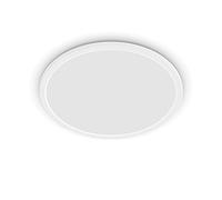 Philips - Plafón Philips Superslim, lámpara LED de techo funcional, color blanco, luz blanca cálida regulable, 27K - 18W