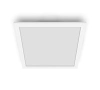 Philips - Plafón Philips Tuch Ceiling, lámpara LED de techo funcional, color blanco, luz blanca cálida regulable, 40K - 17W