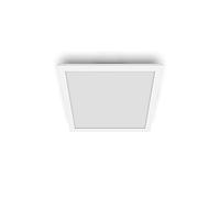 Philips - Plafón Philips Tuch Ceiling, lámpara LED de techo funcional, color blanco, luz blanca cálida regulable, 27K - 12W