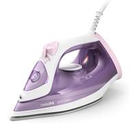 Philips Plancha de Vapor Serie 3000-2000W de Potencia, Golpe de Vapor de 140g, Vapor Continuo de 30 g/min, Suela Cerámica Antiadherente, Depósito de Agua de 300ml, Sistema Antigoteo (DST3010/30)