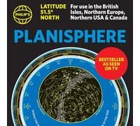 Philip's Planisphere (Latitude 51.5 North): For use in Britain and Ireland, Northern Europe, Northern USA and Canada (Philip's Stargazing)