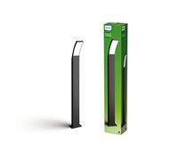 Philips - Poste Philips Splay, lámpara LED de exterior, color antracita, luz blanca neutra, 12W