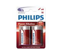 PHILIPS - POWER ALKALINE PILA D LR20 BLISTER*2