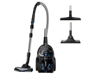 PHILIPS PowerPro Expert Aspiradora sin Bolsa, 900W, 2L, 10m, PowerCyclone 8 | Aspiradora 900 W, filtro H13 antialérgico, PowerCyclone 8, Allergy Lock, cepillo TriActive eficiente (FC9741/09)