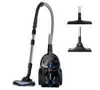 Philips PowerPro Expert Aspiradora sin Bolsa - Motor de 900 W de Alta Eficiencia, Tecnología PowerCyclone 8, Filtro Allergy H13 con Allergy Lock y Cepillo TriActive+ (FC9741/09)