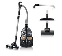 Philips PowerPro Ultimate FC9922/09 Aspirador sin Bolsa, Mando a Distancia, PowerCyclone 7, Filtro HEPA 13, 650 W, 73 dB, Negro