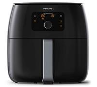 Philips Premium Airfryer XXL - 7.3L, Freidora sin Aceite, Tec Rapid Air y Fat Removal, NutriU App (HD9650/90)
