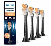 Philips Sonicare A3 Premium All-in-One, cabezales de cepillado de repuesto originales, negro, paquete de 4, HX9094/88