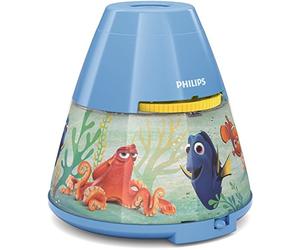 Philips Proyector y luz nocturna 2 en 1 Azul claro