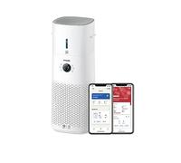 Philips Purificador de aire y humidificador 2 en 1 Serie 3000, 131 m2, filtro NanoProtect HEPA y carbón activo que elimina el 99,97% de todas las partículas invisibles, Blanco (AC3737/10)