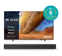 Philips QLED 75PUS7810 75" 4K Quantum Dot Dolby Atmos Titan OS + Barra de Sonido TAB4000