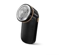 Philips Quitapelusas Eléctrico, Cuchilla 8800RPM, 3 Tamaños de Malla, Negro | Para todo tipo de prendas, 3 cuchillas, quita bolas eléctrico compacto, depósito fácil de vaciar, 2 pilas AA (GC026/80)