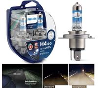 2x Bombilla H4 12342RGTS2 PHILIPS para BMW SUZUKI ALFA ROMEO MERCEDES-BENZ FORD