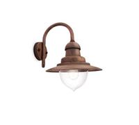 Philips Raindrop lámpara de pared 1xE27 IP44 bronce - 0165206PN