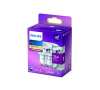 Philips reflectora LED GU10 3,5W 2.700K 36° 2 ud