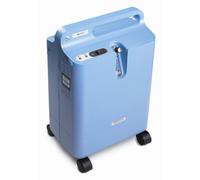 Philips Respironics Everflo - Concentrador de oxígeno (350 W, 0.5-5 l/min, 5.5 PSI), color azul claro