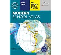 Philip's RGS Modern School Atlas: 100th edition (Philip's World Atlas)