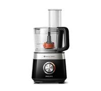 Philips Robot de Cocina Compacto y Licuadora - 850W, 31 Funciones, Jarra 2.1L, PowerChop, Cuchilla de Acero Inoxidable (HR7530/10)