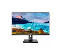 Philips 243S1 Monitor 24 Pulgadas FHD, 100Hz, IPS, 4 ms GtG, Adaptive Sync., Altura Ajustable, Altavoces (1920x1080, 1x HDMI 1.4, 1x DP 1.2, USB-Hub, USB-C), Negro