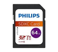 Philips SD C10, Tarjeta de Memoria SDXC de 64 GB