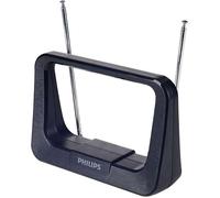 Philips SDV1226/12 Antena TV Digital UHF 28dB Interior DVB-T/T2 Negro 1,8M