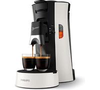 Philips Senseo Select CSA230/00 - Máquina de café de cápsulas para un máximo de 2 tazas de café - Exclusivas cápsulas de café - Negro profundo/blanco