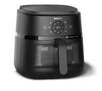 Philips Airfryer 2000 Series - Freidora Clásica 6,2L con Ventana, Tecnología RapidAir, 13 Modos de Cocinado, 90% Menos Grasa, Fácil Limpieza, Pantalla Táctil, Ahorro Energético (NA230/00)