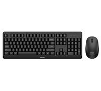 PHILIPS Serie 3000 SPT6307BL - Juego de Teclado y ratón - inalámbrico - 2,4 GHz - QWERTY - Negro