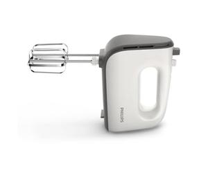 Philips Serie 5000 Batidora - Motor de 450 W, 5 Velocidades y Turbo, Mezcla Fuerte y Eficaz, Vaso de Forma Cónica, Fácil Expulsión, Gris Cachemira (HR3741/00)