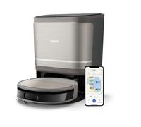 Philips Robot aspirador y fregona XU9100/10 - 8000 Pa - 280 min - Metal / Negro