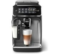Philips Serie 3200 Cafetera Superautomática - Wi-Fi Integrado, Sistema de Leche LatteGo, 5 Variedades de Café, Control con App, Pantalla Táctil Intuitiva, Plata (EP3546/70)
