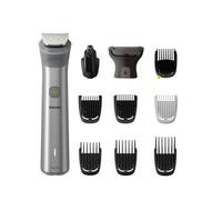 Philips Series 5000 MG5930/15 Recortadora para Cara, Cabeza y Cuerpo Plata + 11 Accesorios