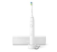 Philips Sonicare 5500 cepillo dental eléctrico, cepillo dental sónico con 2 modos, alerta de presión, EasyStart, SmarTimer y BrushPacer, blanco, modelo HX7110/02