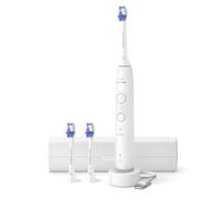 Philips Sonicare 6100 cepillo dental eléctrico, sónico con 2 modos de cepillado y 3 niveles de intensidad, EasyStart, estuche de viaje, blanco, HX7400/02 [Nueva Tecnología]