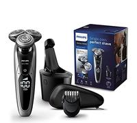 Philips Series 9000 Prestige - Afeitadora eléctrica en seco y húmedo con almohadilla de carga Qi