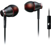 Philips SHE9005A - Auriculares in-Ear (con micrófono, Control Remoto Integrado, reducción de Ruido), Negro