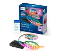 Philips Smart LED HDMI 2.1 Sync Box 8K con Retroiluminación para TV 55-65" | Requiere Entrada HDMI, Admite 4K a 120 Hz y 8K a 60 Hz, Con Tira de Luces LED Inteligentes RGBIC, para TV, Cine y Videojuegos