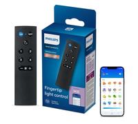 Philips Smart LED Mando a Distancia Inteligente con Alcance de 15 m, Negro | Botones Personalizables, También funciona sin Wi-Fi, Fácil de Configurar, para Luces LED Inteligentes, Control por App y Voz