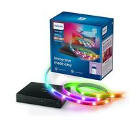 Philips Smart Lighting HDMI Sync Box with TV Backlight, RGBIC LED Strip for 40-50" TV, Sync with Movies, Music, HDMI 2.0, 4K at 60Hz, Connected by WiZ, Requires External Video Source